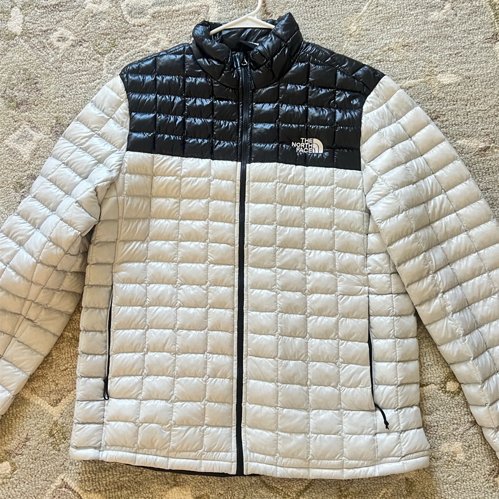 The North Face Black and Gray Puffer Jacket